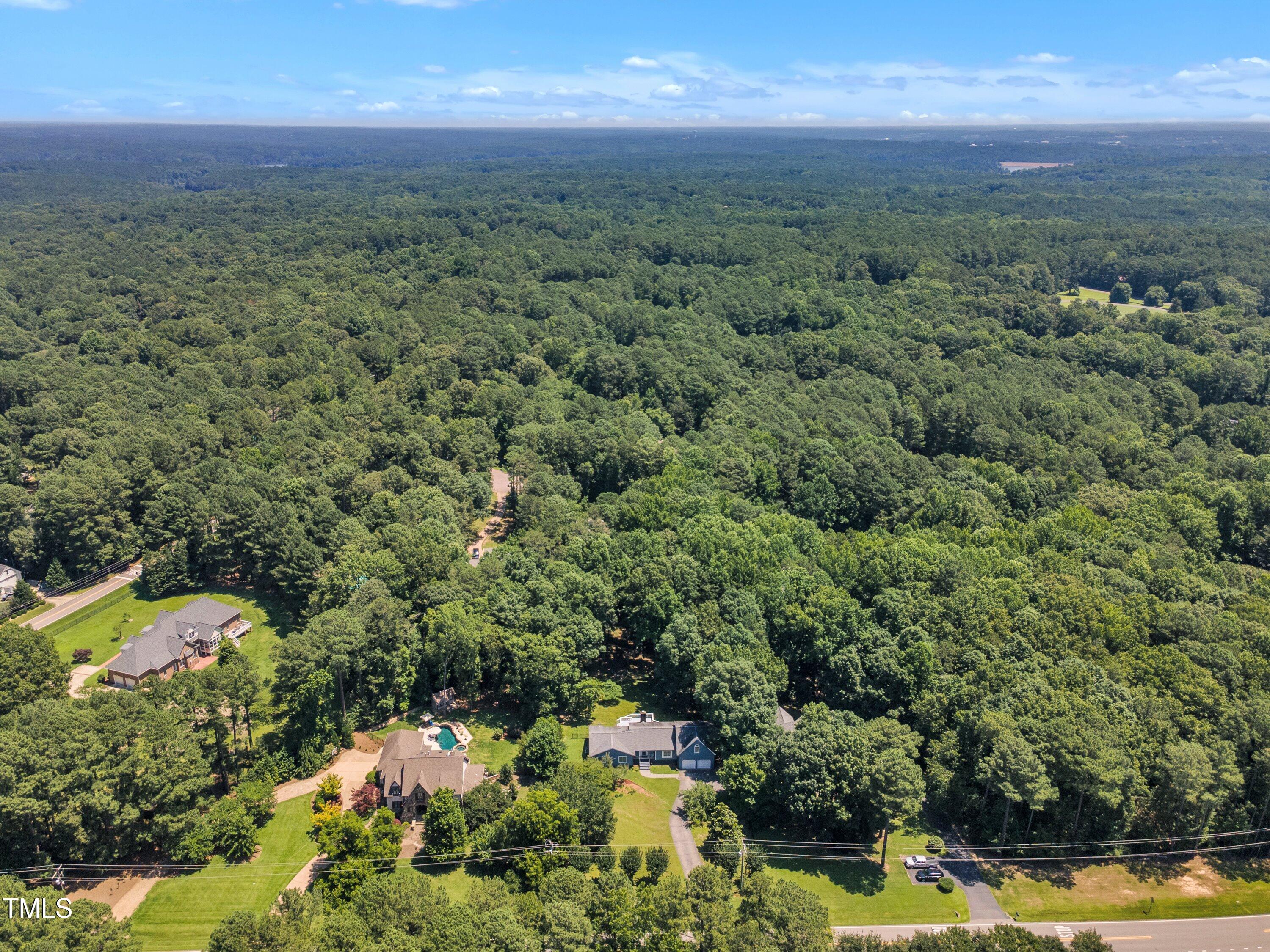 11100 Honeycutt Road Raleigh, NC 27614 - Photo 37 of 37 an aerial view of a houses with a yard
