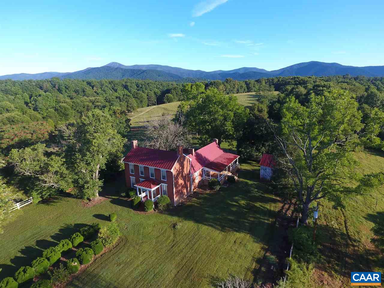 186 Foothills Trail Amherst, VA 24521 - Photo 6 of 23 a view of a town with mountains in the background