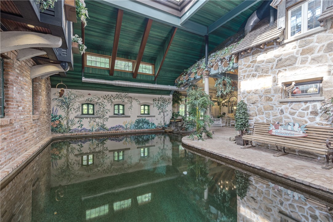 There is also a great entertaining room on the right