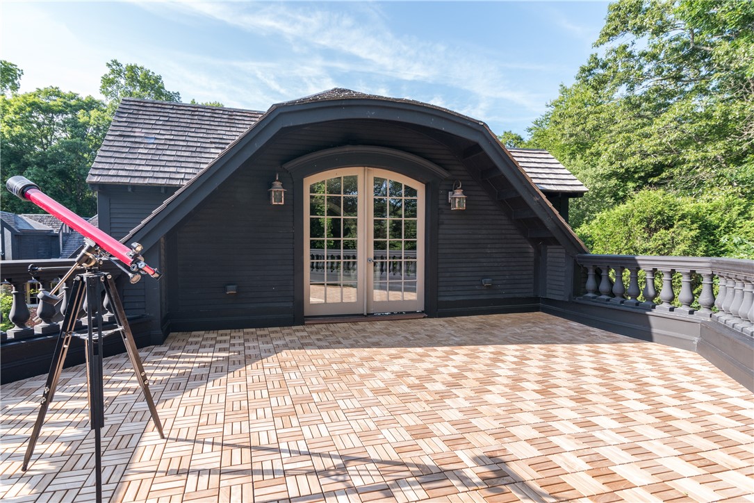 2550 Vineyard Road North Kingstown, RI 02874 - Photo 25 of 50 3rd floor balcony sunning deck. Amazing views of all 4 acres!
