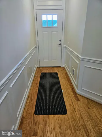 view of wooden floor