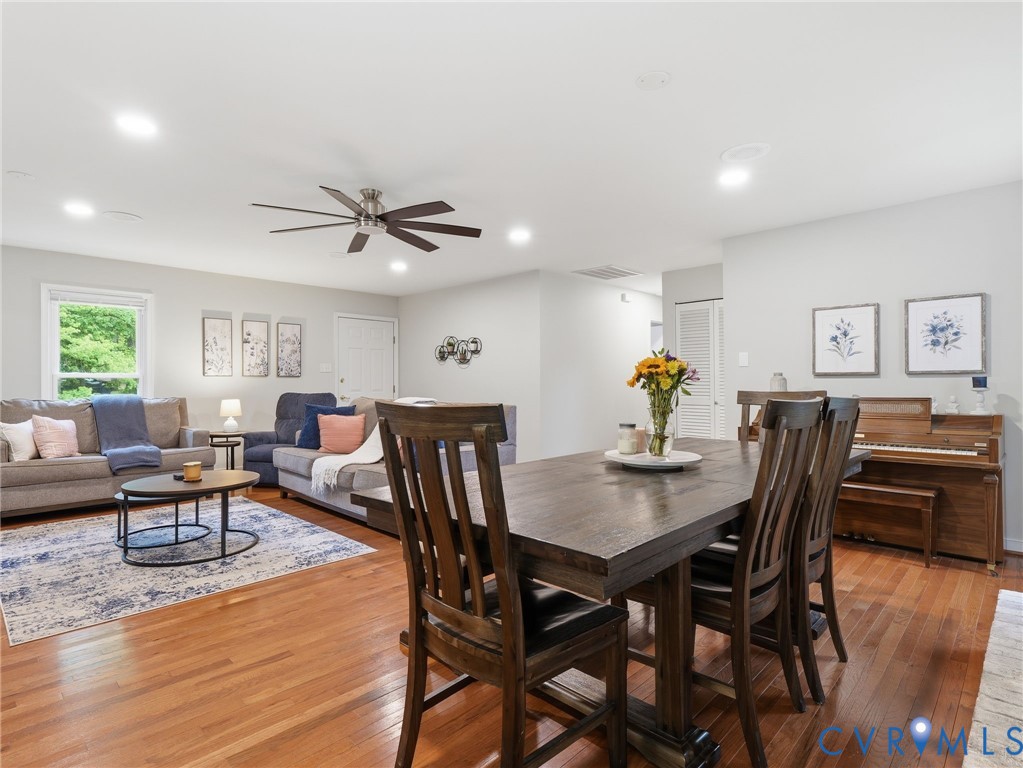7707 Woodbrook Road Quinton, VA 23141 - Photo 16 of 42 Open-concept interior featuring wood-finish floori