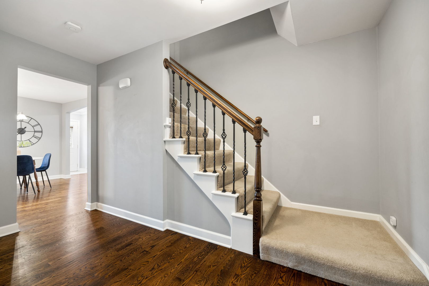 1635 Orth Drive Wheaton, IL 60189 - Photo 22 of 36 a view of entryway with wooden floor
