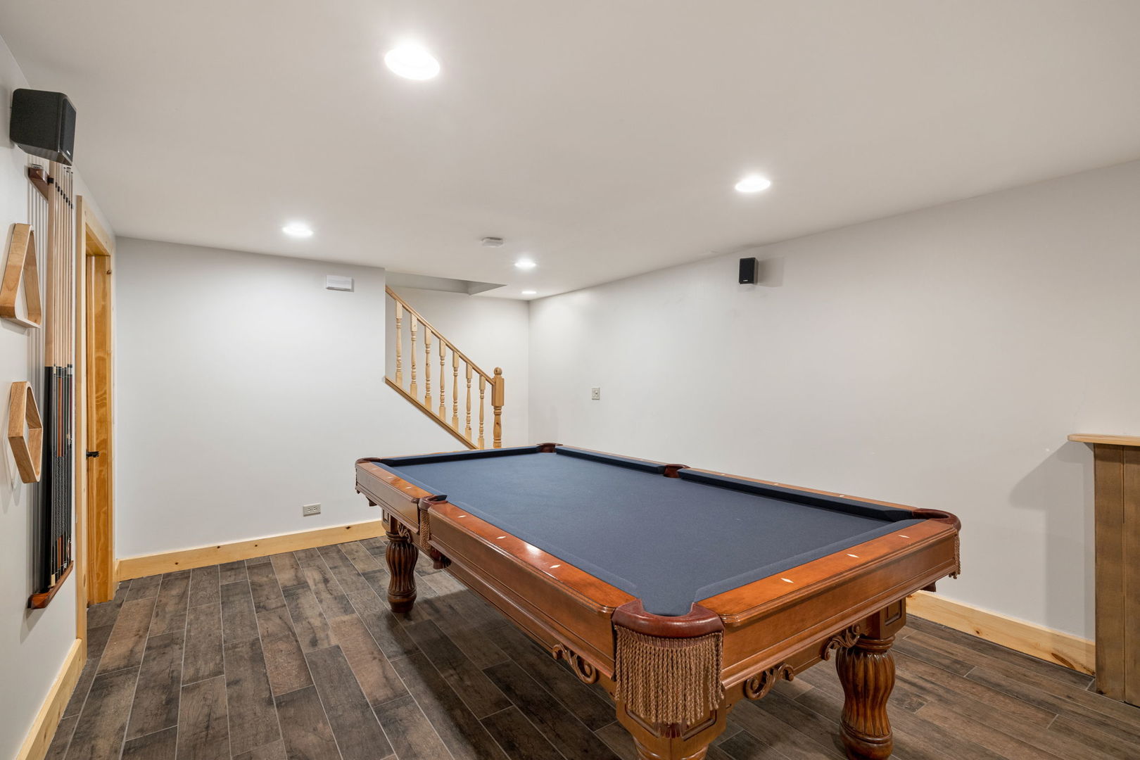 1635 Orth Drive Wheaton, IL 60189 - Photo 30 of 36 a room with pool table and wooden floor