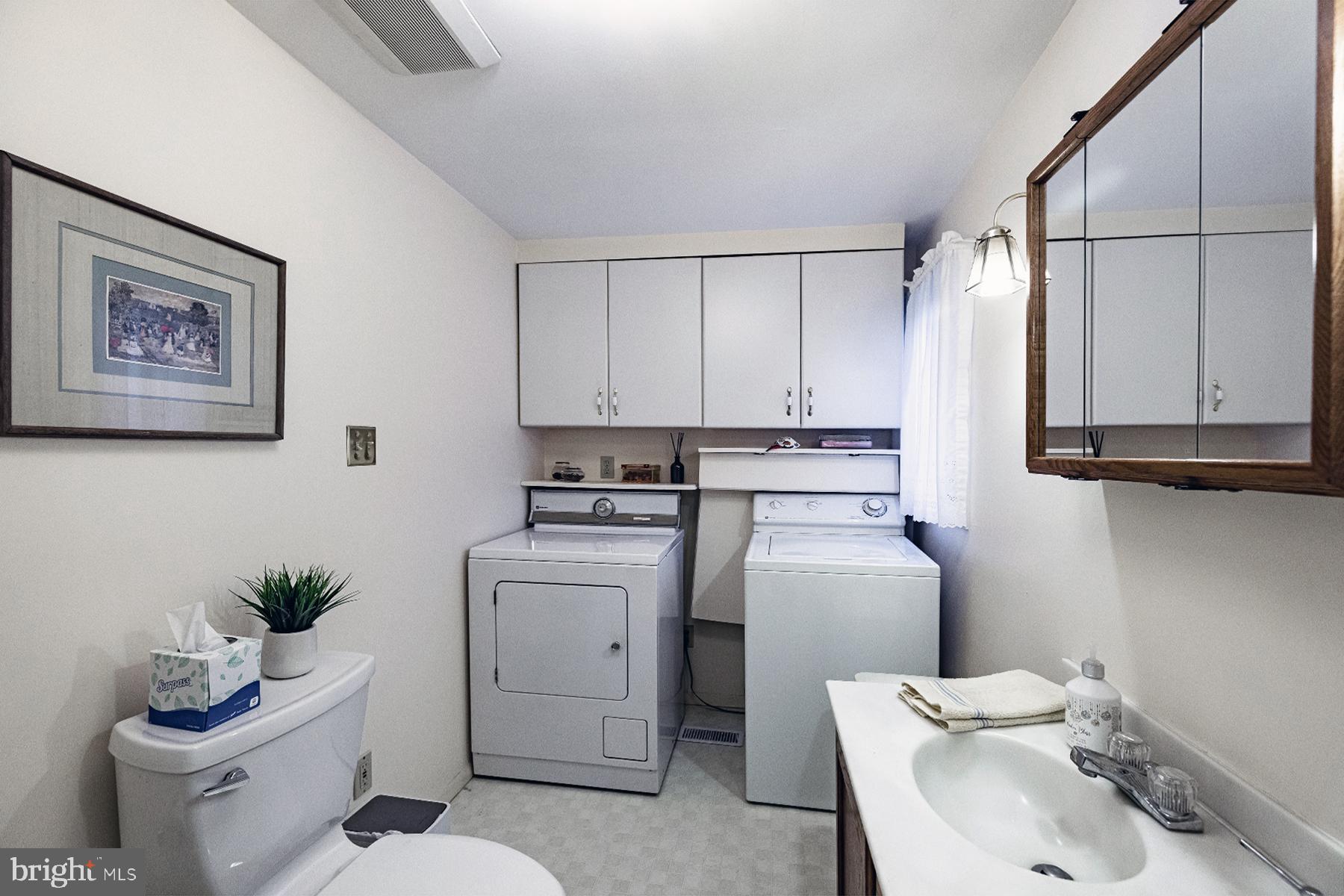 303 Hopkins Road Haddon Township, NJ 08033 - Photo 18 of 35 1st Floor bath & Laundry