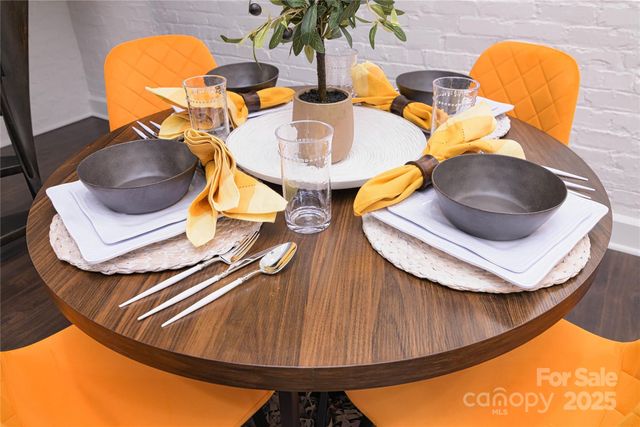 a view of a swimming pool in a patio