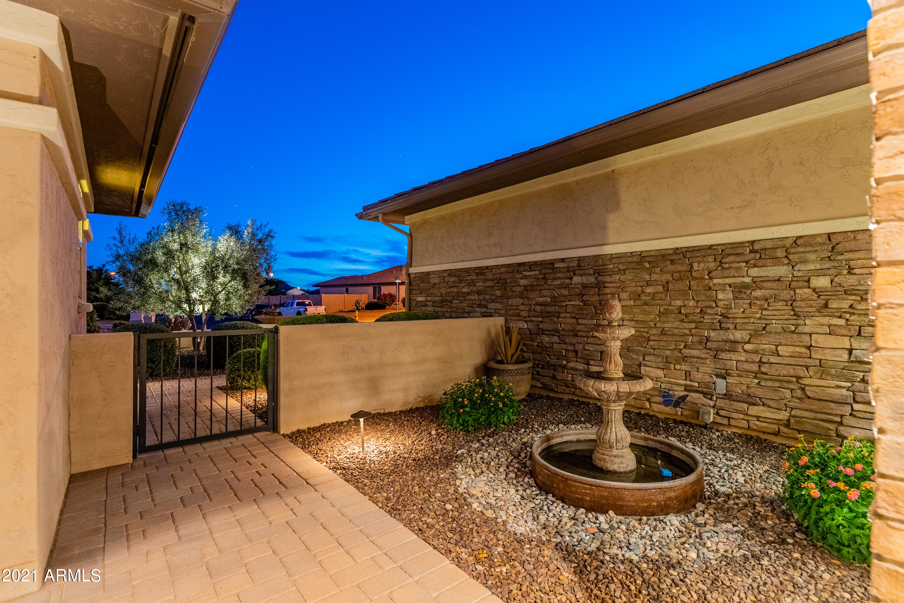 16720 West Berkeley Road Goodyear, AZ 85395 - Photo 23 of 28 Gated Front Courtyard