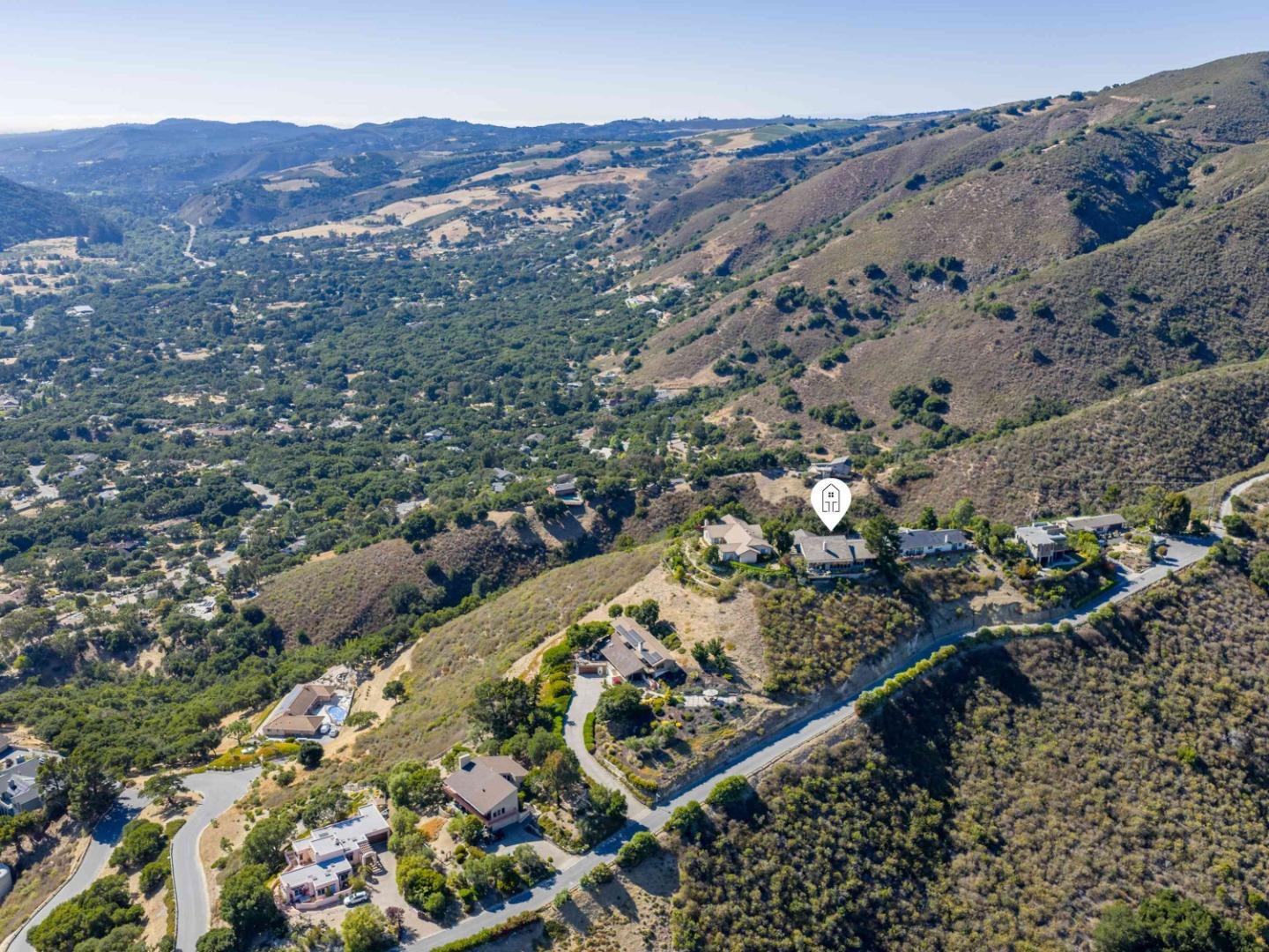 13399 Middle Canyon Road Carmel Valley, CA 93924 - Photo 32 of 32 view of city and mountain