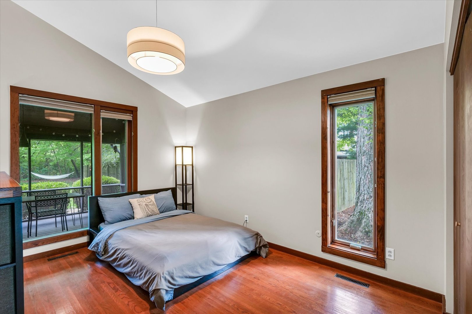 1910 Stratford Court Champaign, IL 61821 - Photo 19 of 39 a bedroom with a bed and a window