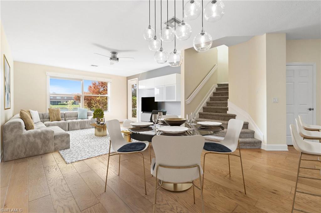 17560 Cherry Ridge Lane Fort Myers, FL 33967 - Photo 10 of 30 a living room with furniture and wooden floor