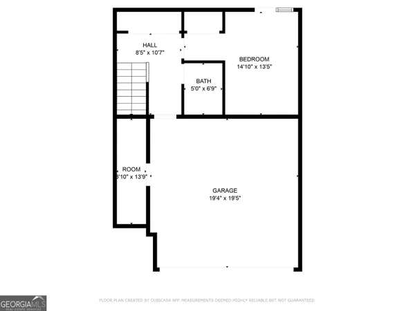 a picture of a floor plan