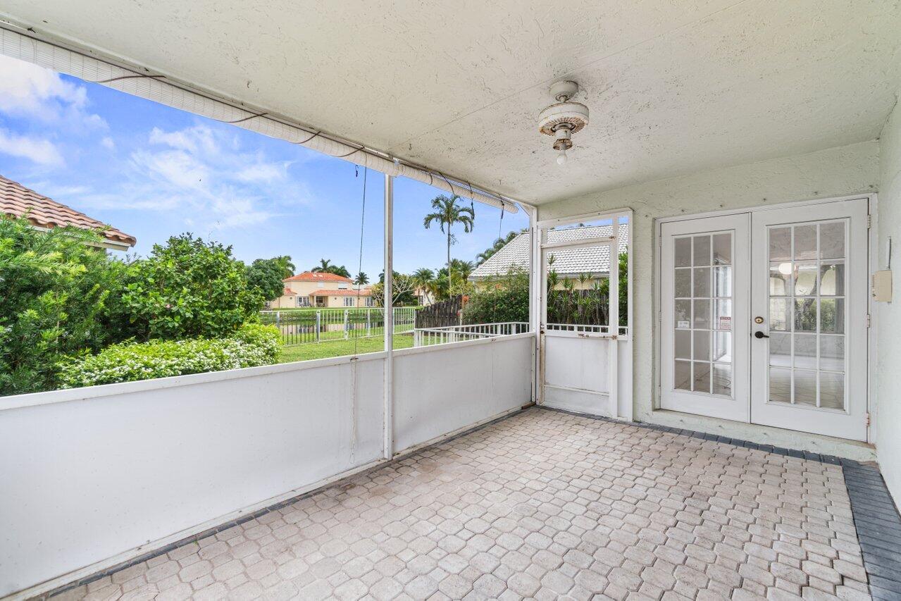 8501 Windy Circle Boynton Beach, FL 33472 - Photo 29 of 33 Screened Patio