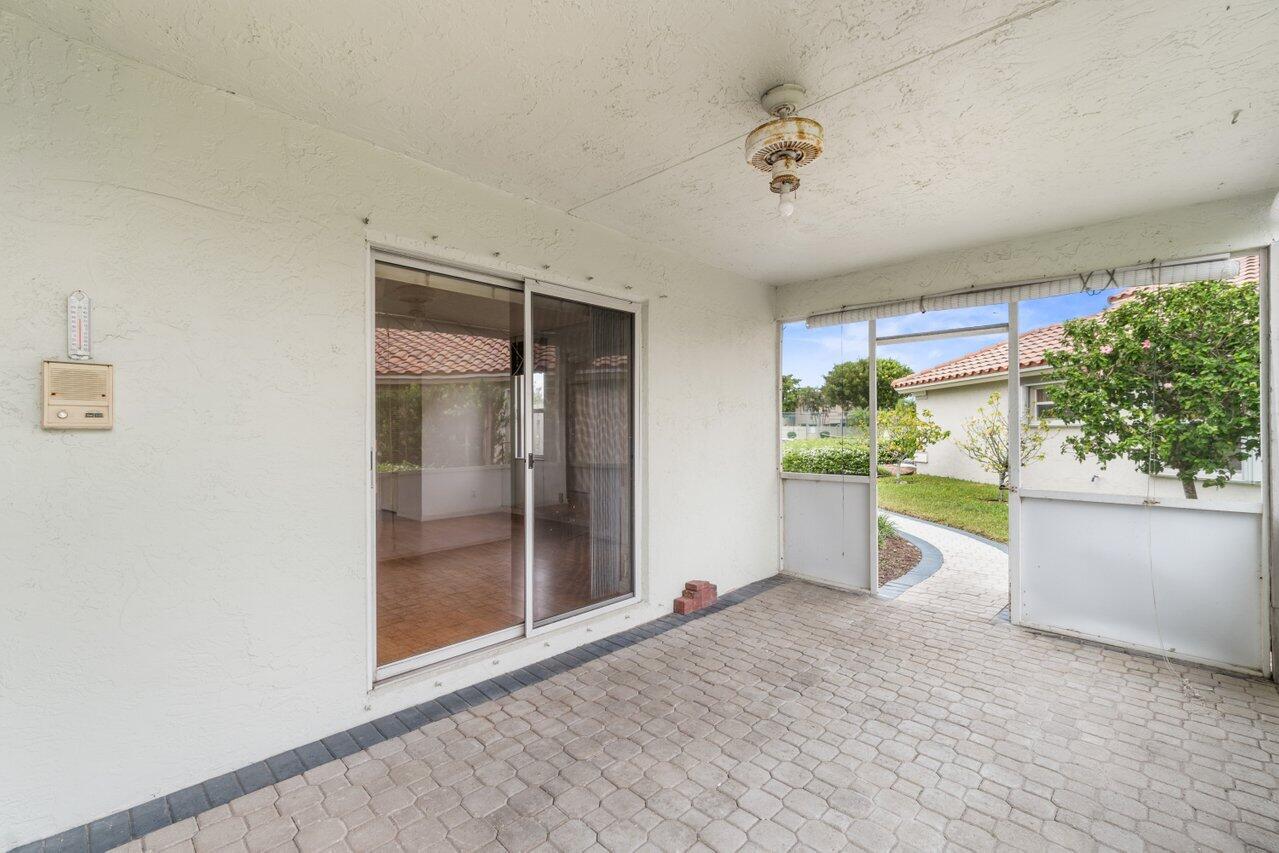 8501 Windy Circle Boynton Beach, FL 33472 - Photo 30 of 33 Screened Patio