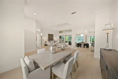a kitchen with a sink stove and refrigerator