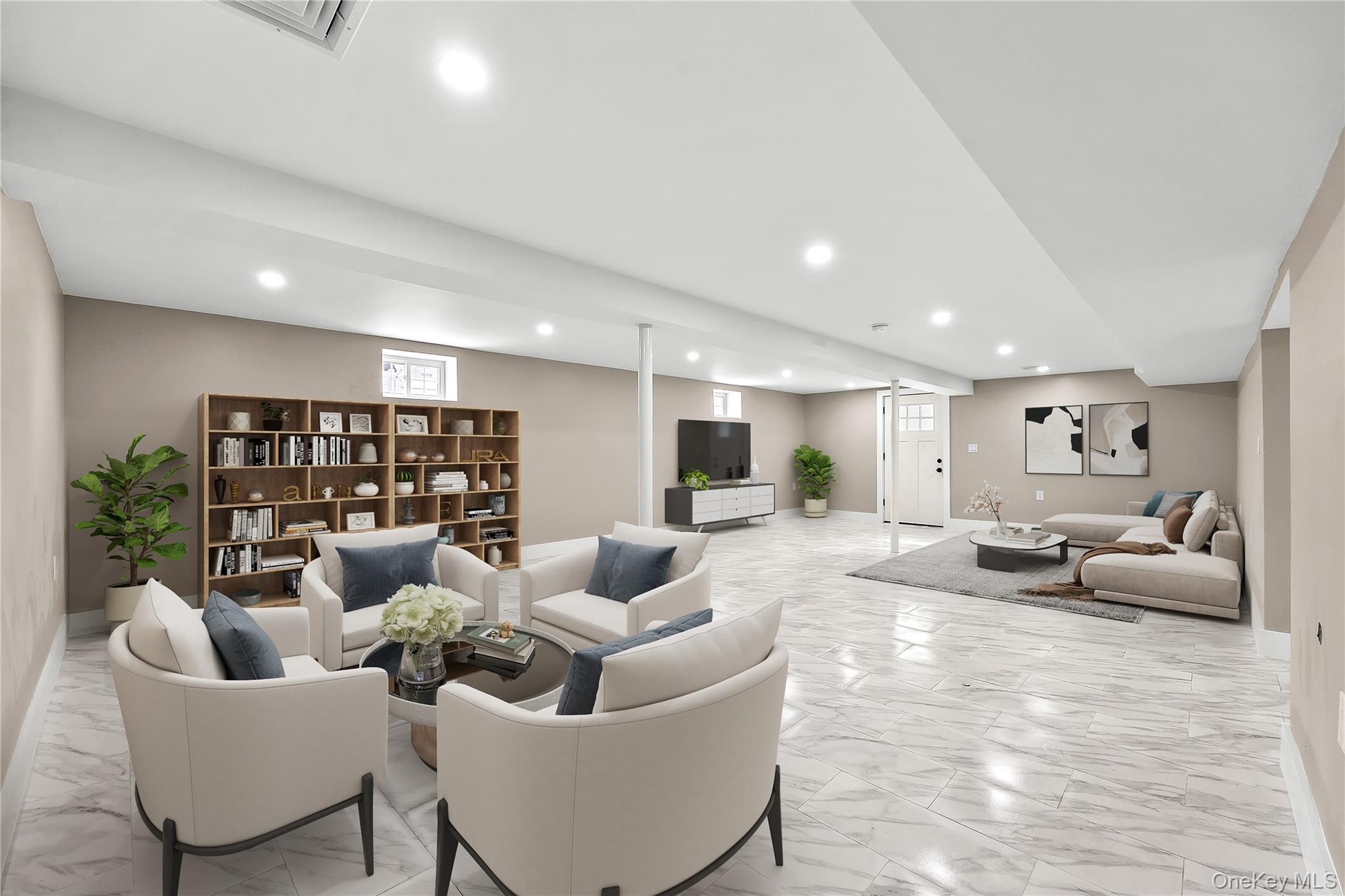 311 Lyon Street Valley Stream, NY 11580 - Photo 44 of 45 a living room with furniture and white walls