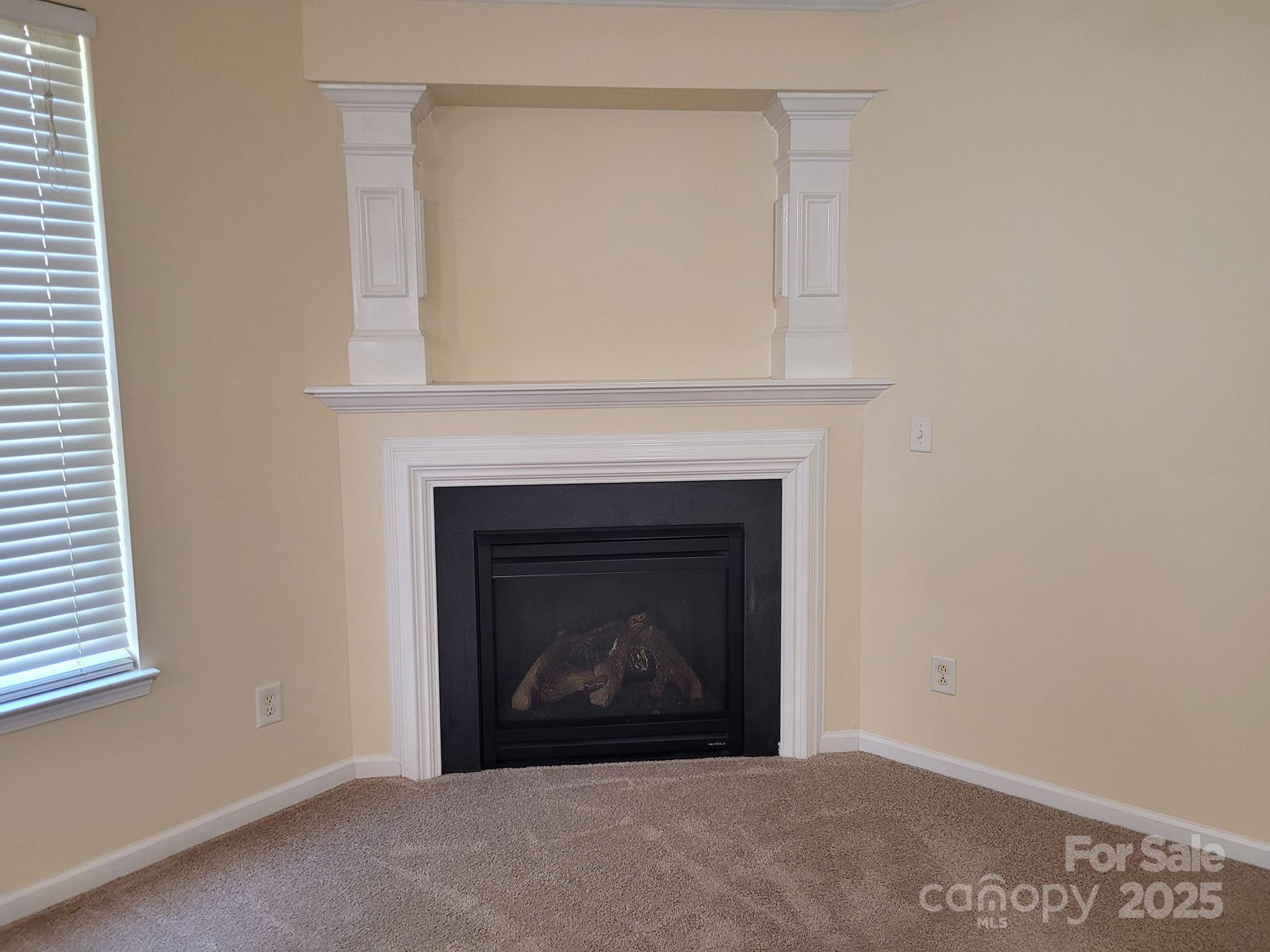 13008 Rothe House Road Charlotte, NC 28273 - Photo 15 of 23 a living room with a fireplace