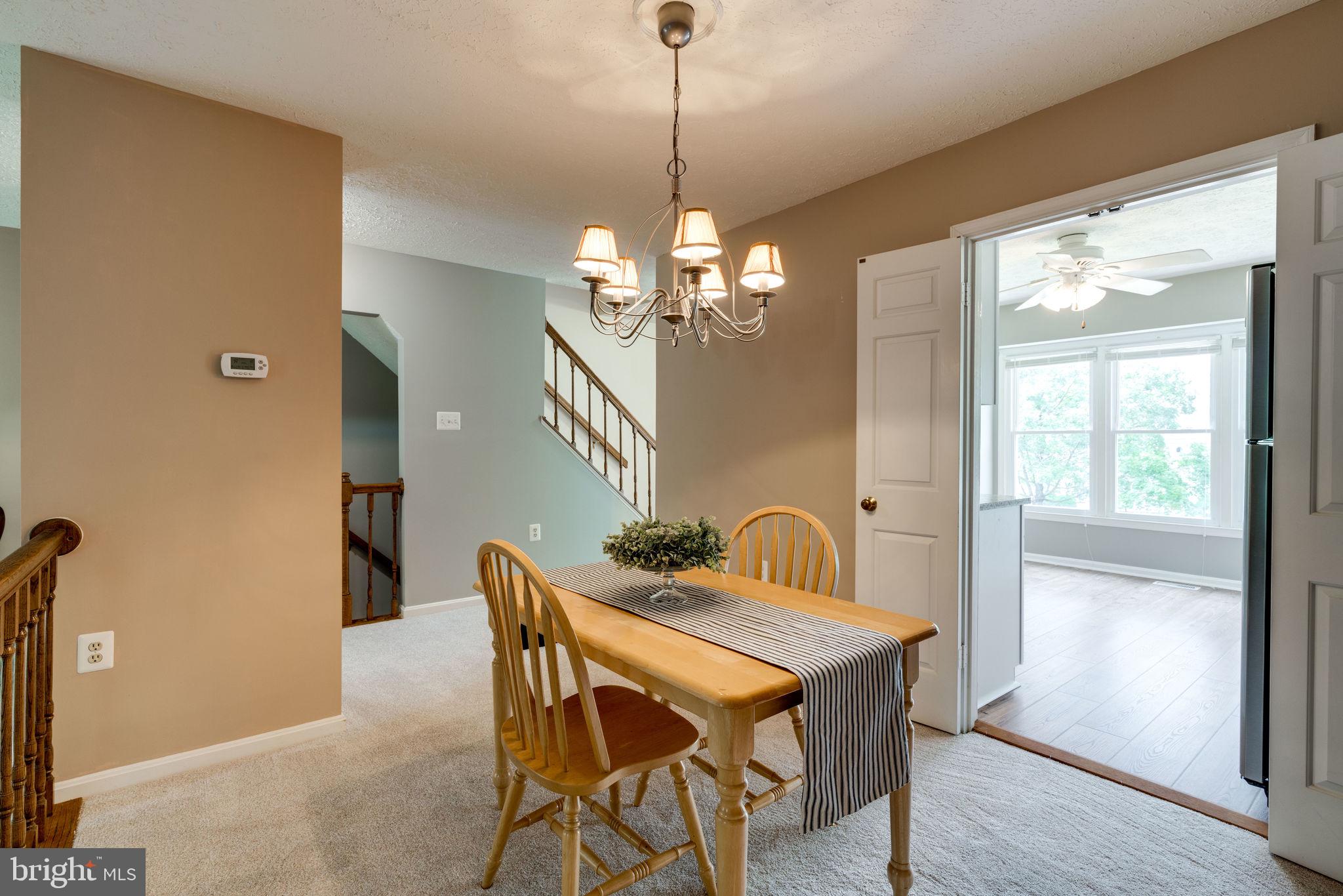 7371 Stream Way Springfield, VA 22152 - Photo 7 of 58 Dining area right off the kitchen