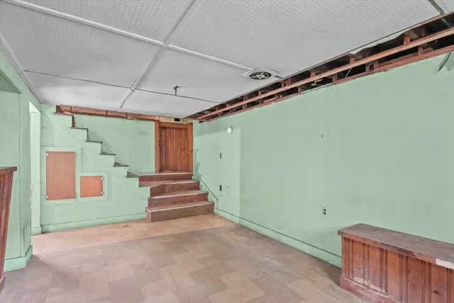 a view of storage and utility room