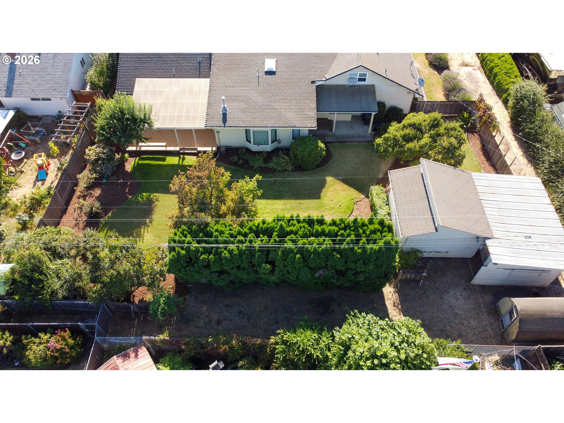 2641 Castle Drive Springfield, OR 97477 - Photo 38 of 40 Drone View/UAV