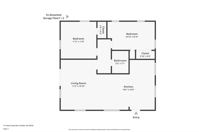$268,900 | 111 Rose Creek Road, Franklin, NC 28734