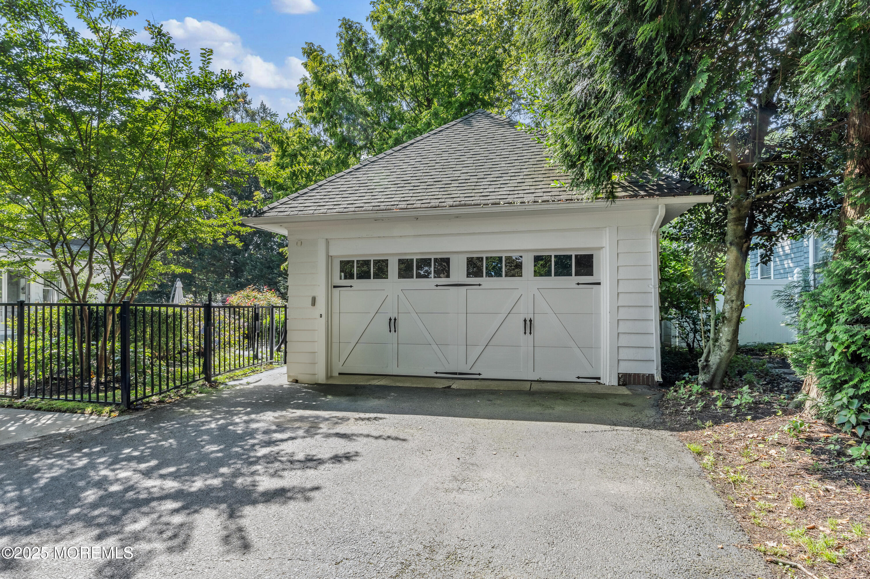 125 Harvard Road Fair Haven, NJ 07704 - Photo 38 of 51 2 car garage with shed in back