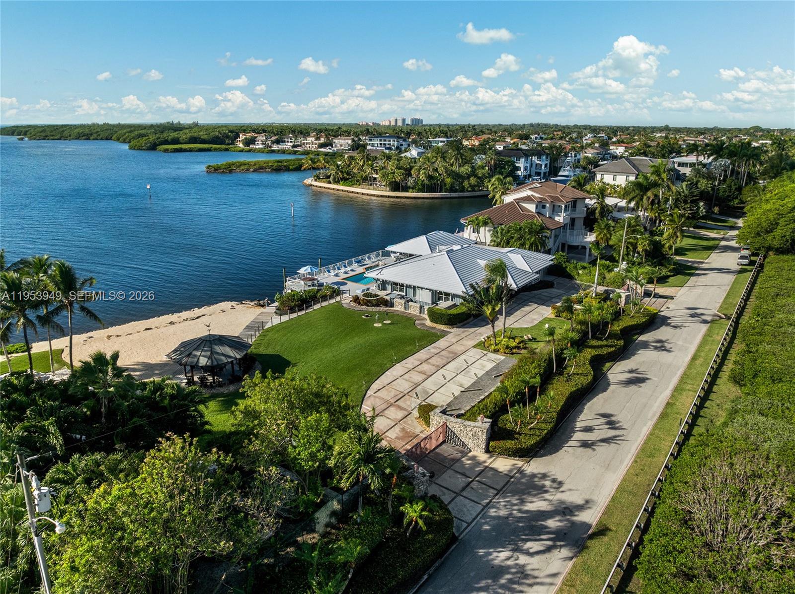 720 Lugo Avenue Coral Gables, FL 33156 - Photo 9 of 71 a view of a lake in middle of the town