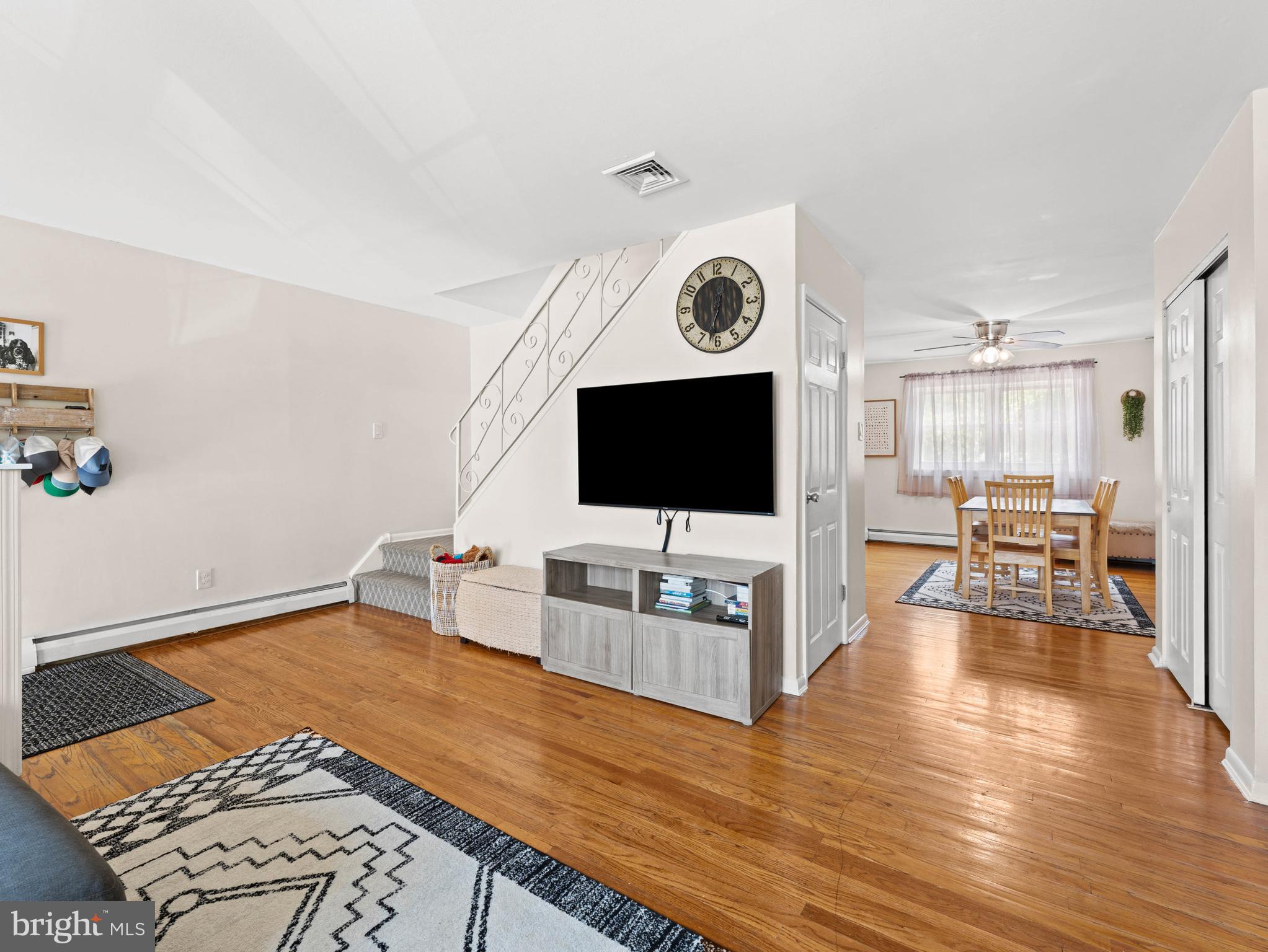 10839 Rayland Road Philadelphia, PA 19154 - Photo 4 of 30 a living room with furniture and a flat screen tv
