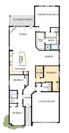 5403 Mango Blfs Street Manvel, TX 77578 - Photo 7 of 7 The success of a floor plan is the way you can move through it…You’ll be amazed at how well this home lives…We call it traffic patterns.