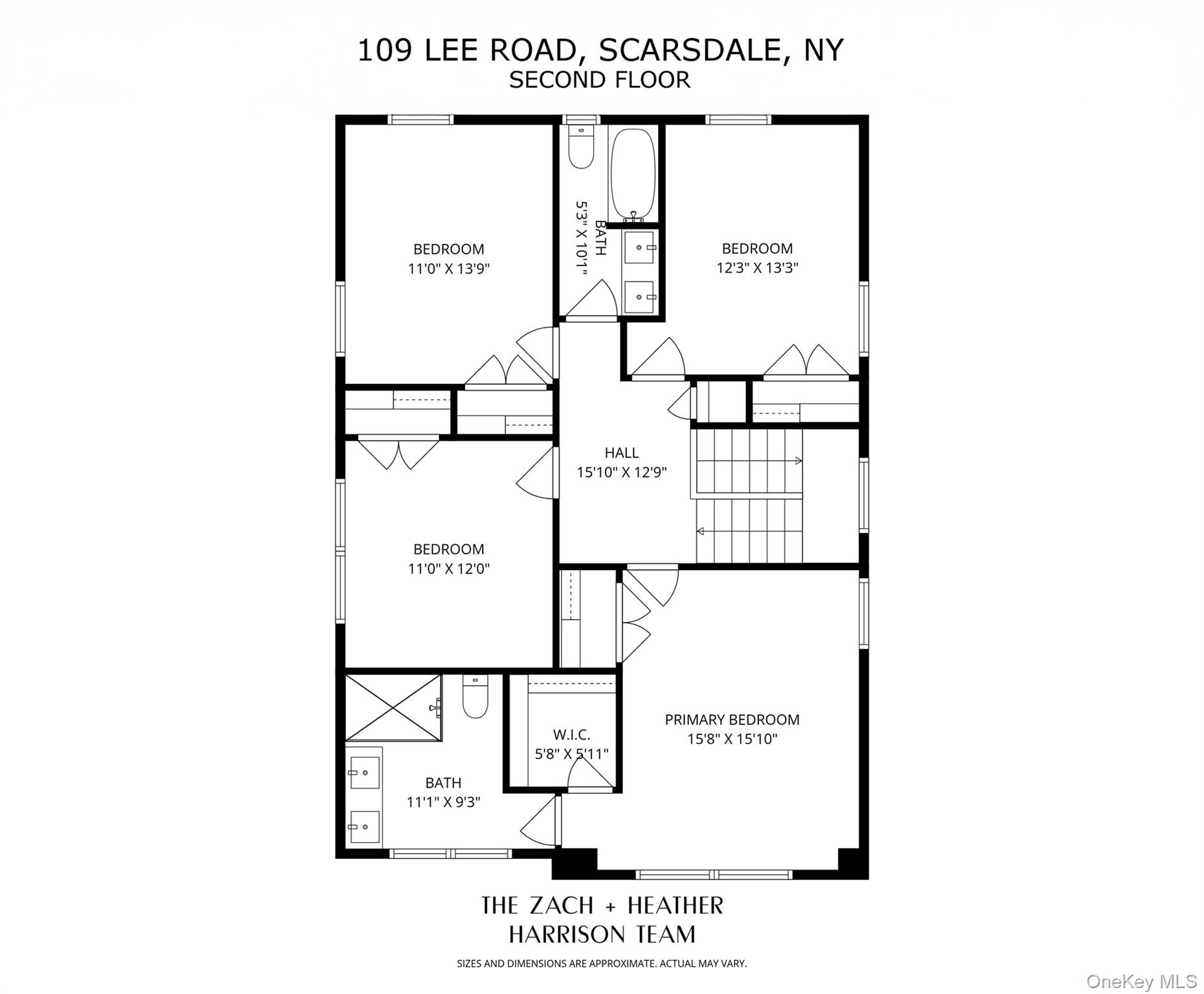 109 Lee Road Scarsdale, NY 10583 - Photo 32 of 33 2nd floor plan