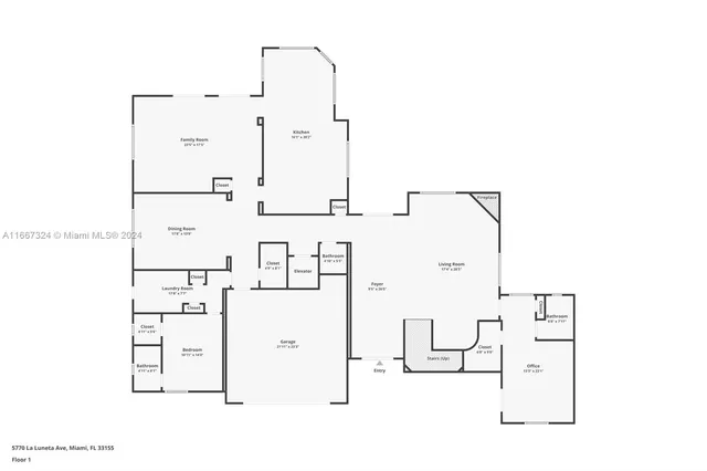 $3,975,000 | 5770 La Luneta Avenue, Miami, FL 33155