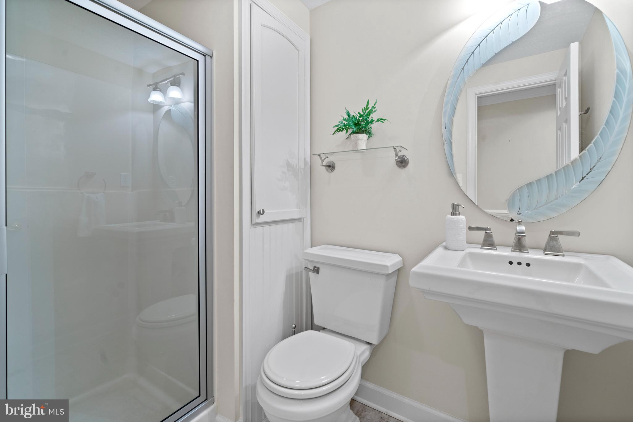 24991 Briscoe Road Hollywood, MD 20636 - Photo 116 of 130 a bathroom with a toilet a sink and mirror