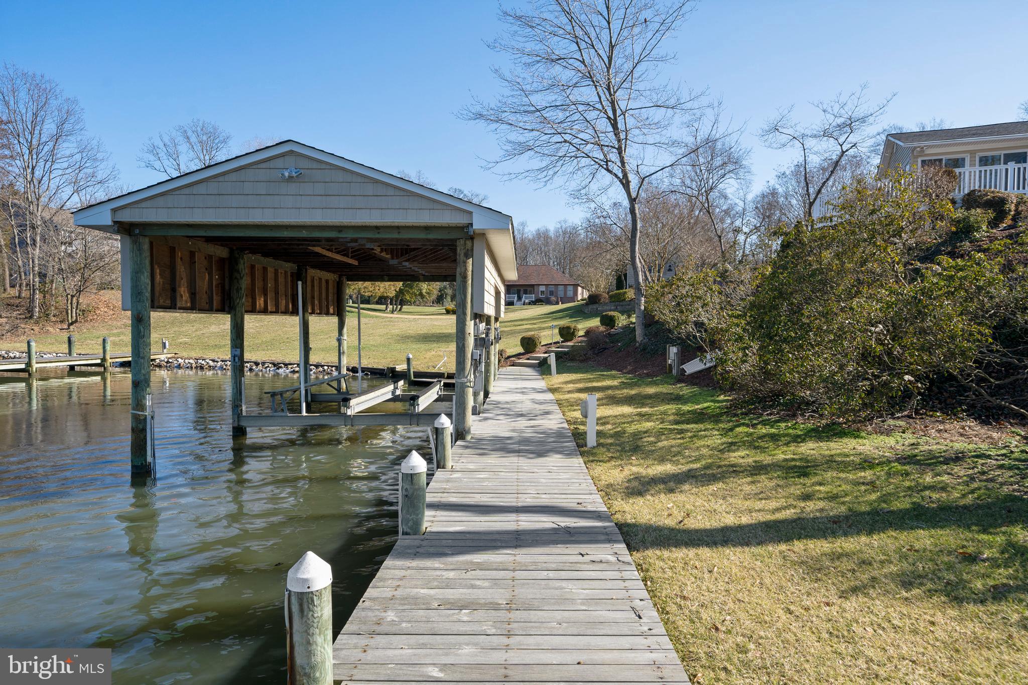 24991 Briscoe Road Hollywood, MD 20636 - Photo 49 of 130 Covered Boat House