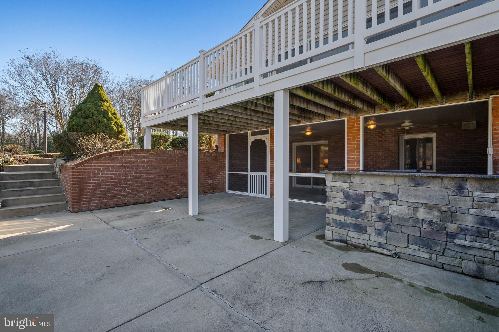 24991 Briscoe Road Hollywood, MD 20636 - Photo 55 of 130 Covered Patio & Outdoor Kitchen, Fire Pit & Bar