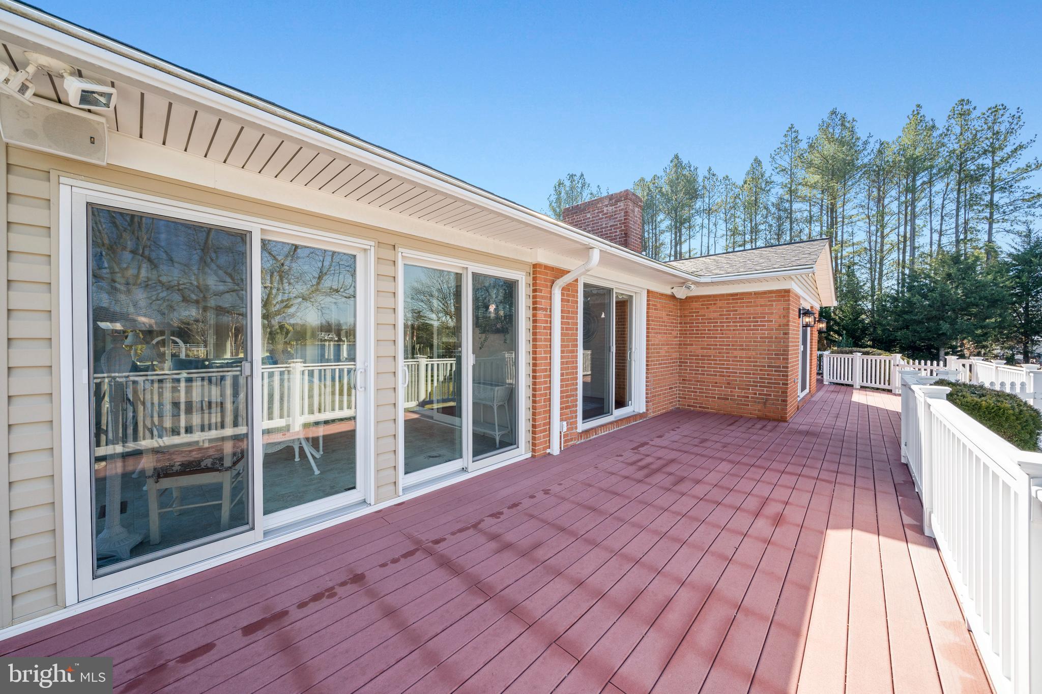 24991 Briscoe Road Hollywood, MD 20636 - Photo 62 of 130 a view of backyard with large trees and wooden floor