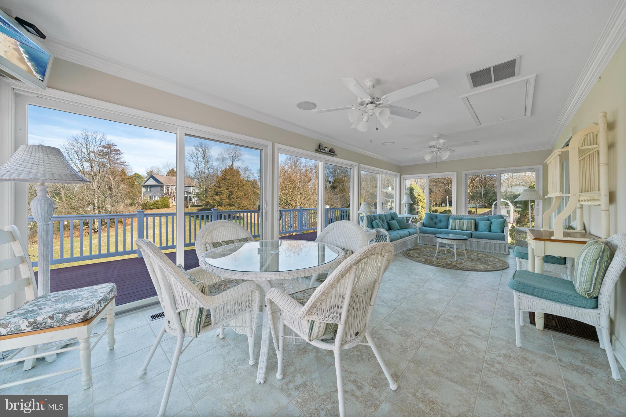 24991 Briscoe Road Hollywood, MD 20636 - Photo 88 of 130 a view of a dining room with furniture window and outside view