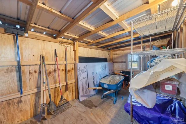 a front view of a building with garden