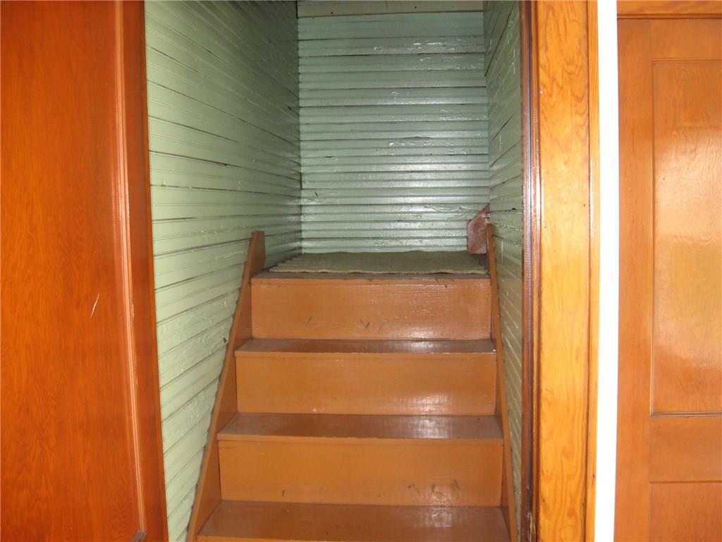 224 McConnell Road Mount Pleasant, PA 15666 - Photo 20 of 23 Stairs to the walk-up attic