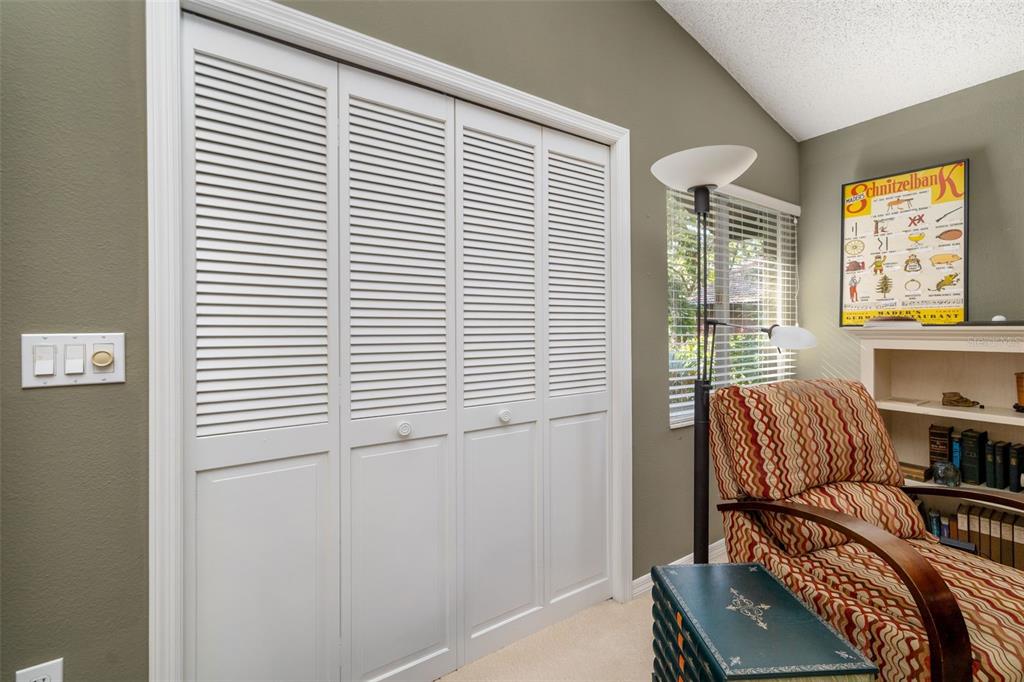 4480 Ascot Circle South Sarasota, FL 34235 - Photo 33 of 76 a view of workspace with furniture and window