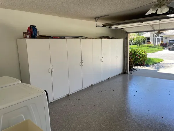 a view of backyard from a window