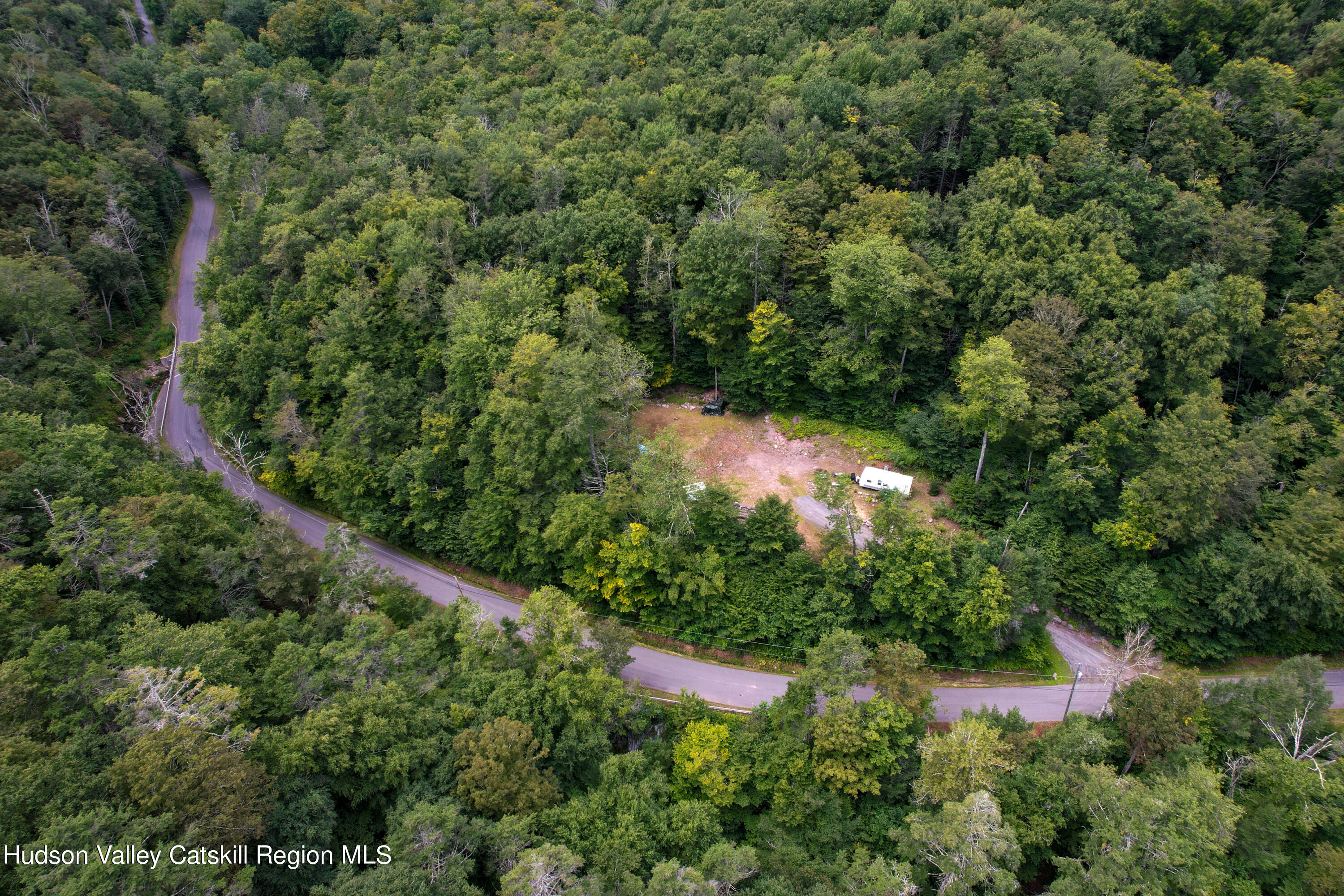 208 Pantherkill Road Phoenicia, NY 12464 - Photo 10 of 16 an aerial view of a yard