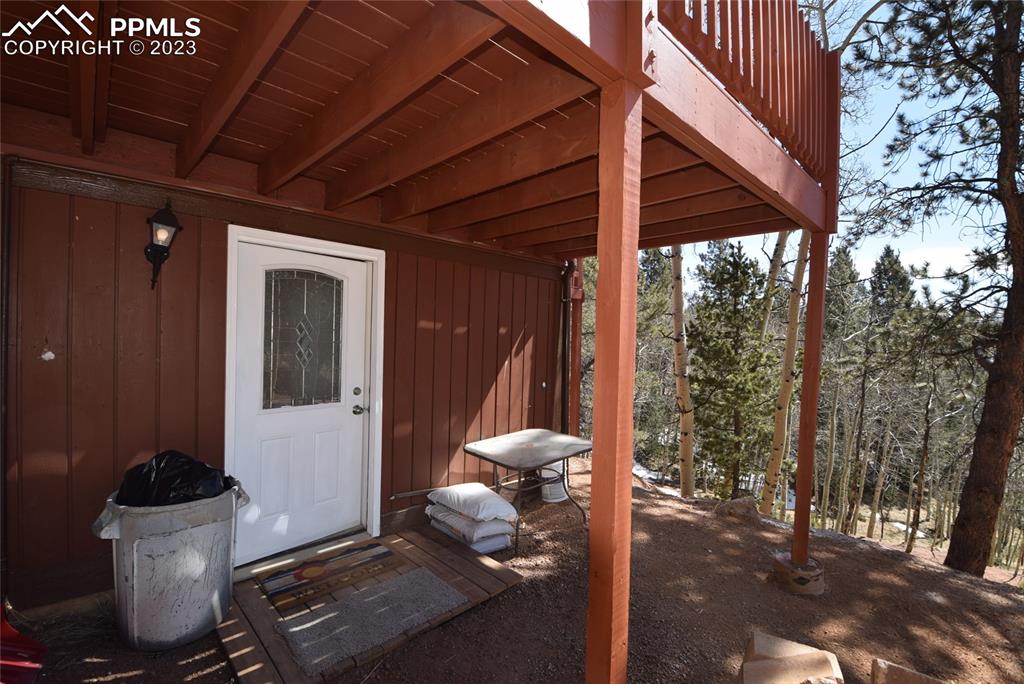 17618 Highway 67 Divide, CO 80814 - Photo 41 of 45 a view of porch with seating space