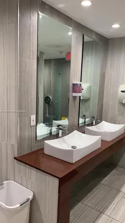 a room with a table and a window