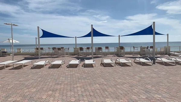 a view of ocean view with beach
