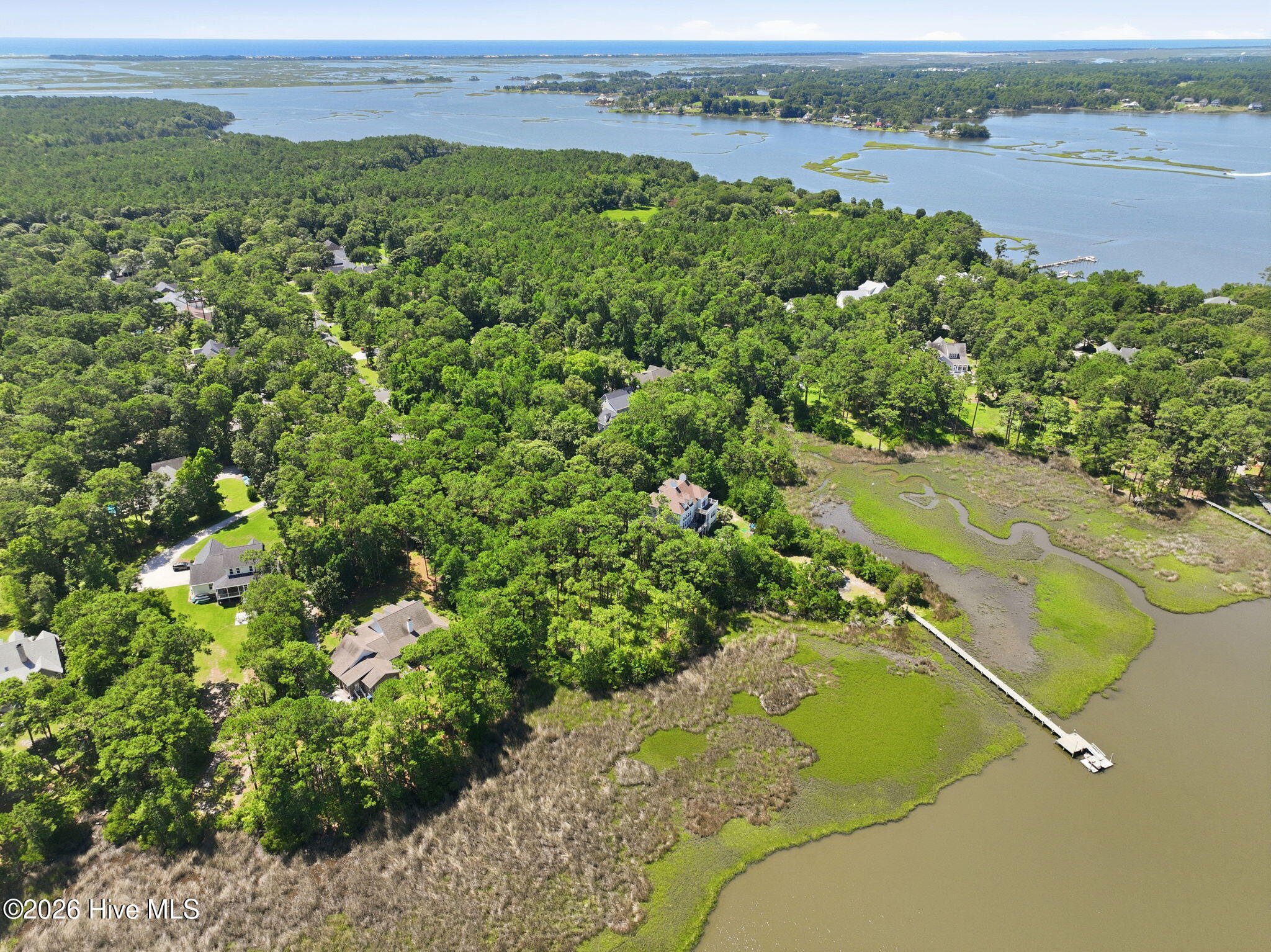 123 White Swan Way Road Swansboro, NC 28584 - Photo 14 of 17 Aerial