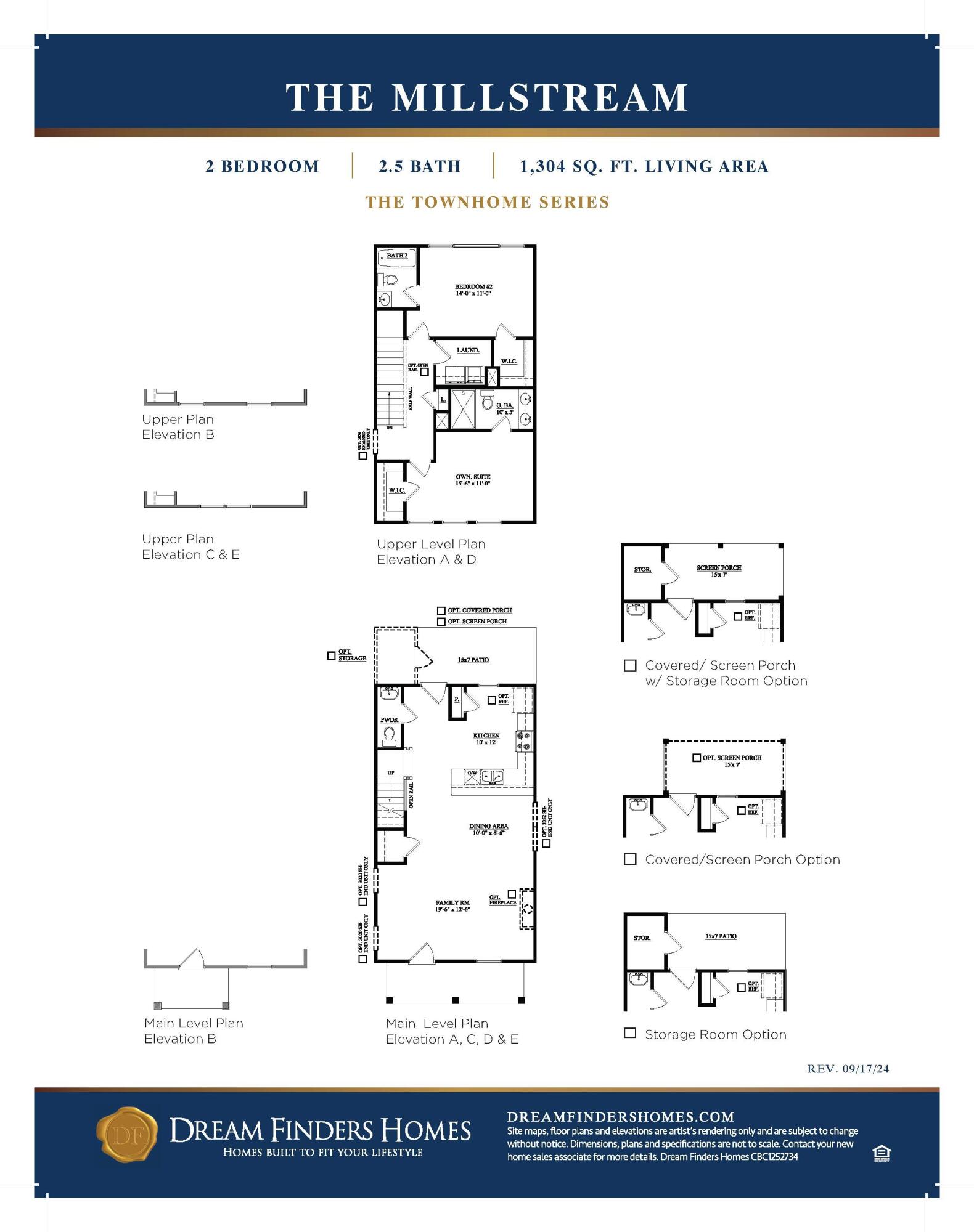 810 Alma Square Drive Moncks Corner, SC 29461 - Photo 3 of 15 DFH_Townhome_Millstream pg 2_Page_2