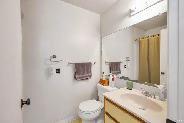 a view of a city and ocean view