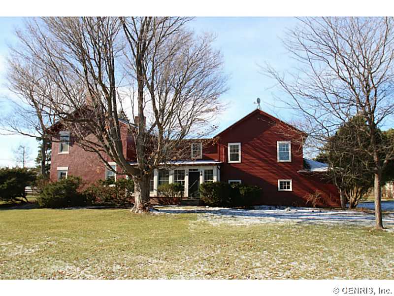 2100 N Road Wheatland, NY 14546 - Photo 1 of 1 Exterior Front Stunning 1800 s homestead - all upd