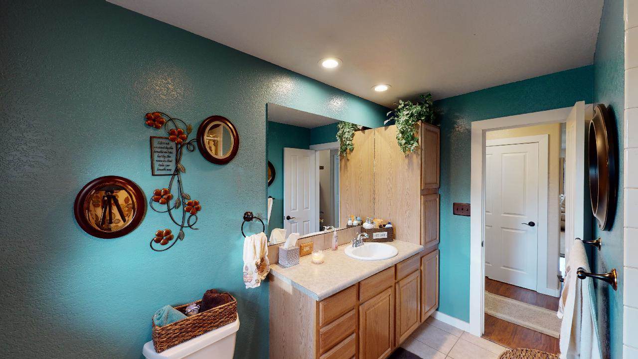 919 21 Road Fruita, CO 81521 - Photo 4 of 27 a bathroom with a sink and a mirror
