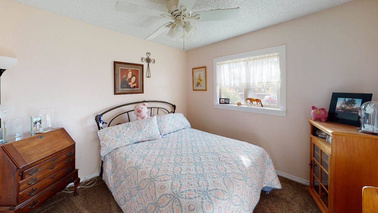 919 21 Road Fruita, CO 81521 - Photo 6 of 27 a bedroom with a bed and a tv on the dresser