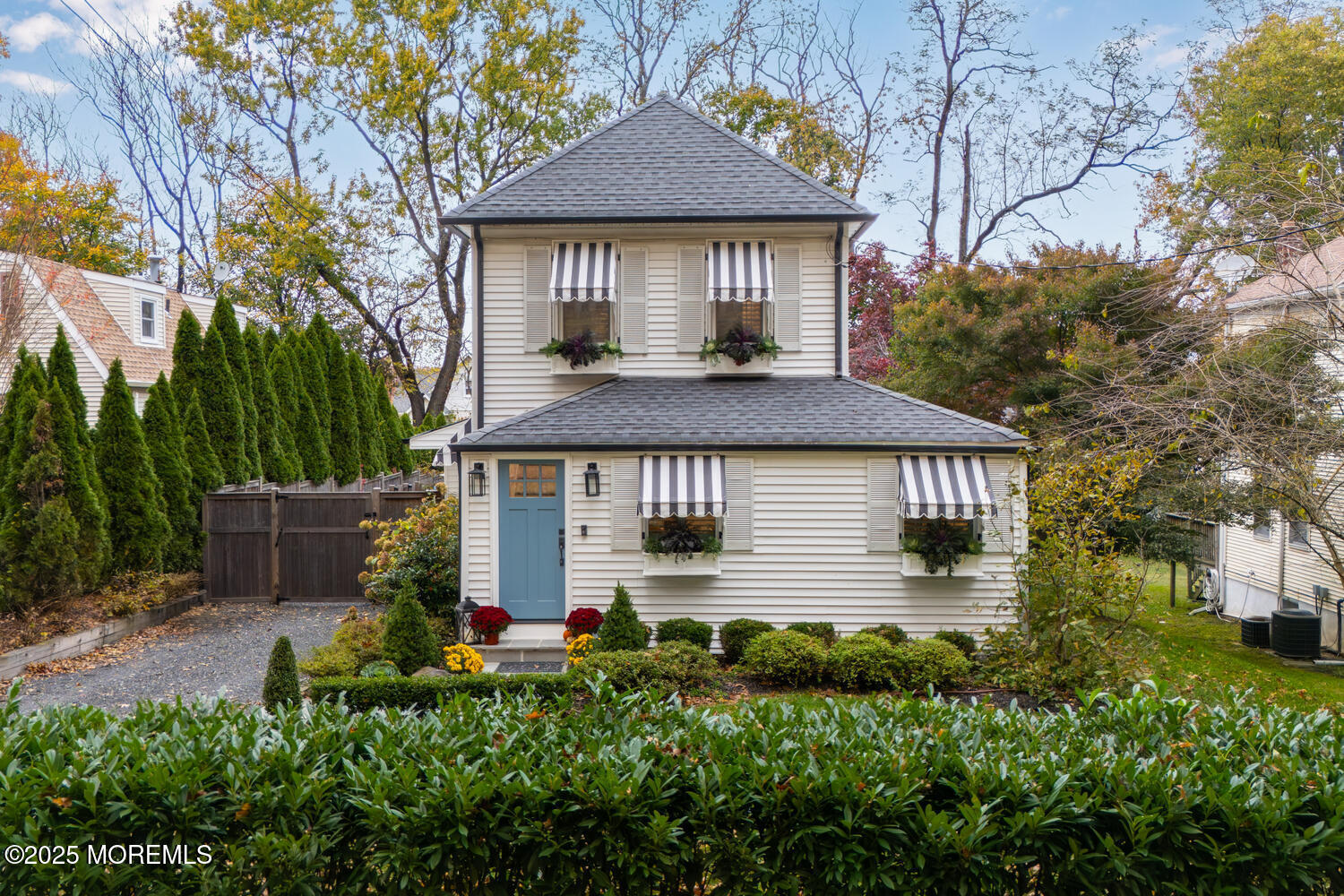 303 Hillside Avenue Atlantic Highlands, NJ 07716 - Photo 1 of 103 front view of a house with a yard